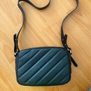 & other stories cross body leather camera bag